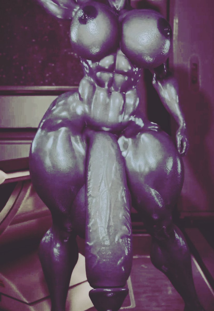 Z1NN3R's tweet photo. 𝐏 𝐎 𝐕:   you left without closing the door; now you've found Zanni in your kitchen, trying to steal something to fill her enormous, hungry demihuman body https://t.co/sCmOb2XpV8