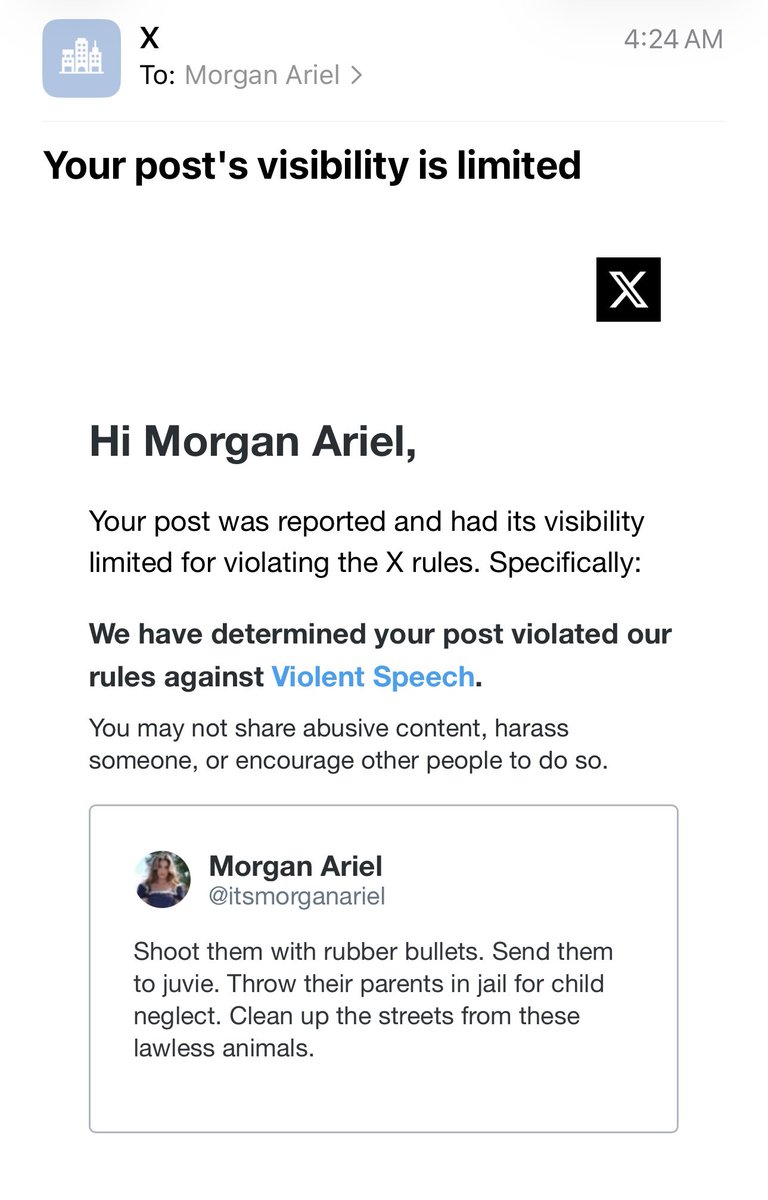 Morgan Ariel tweet media