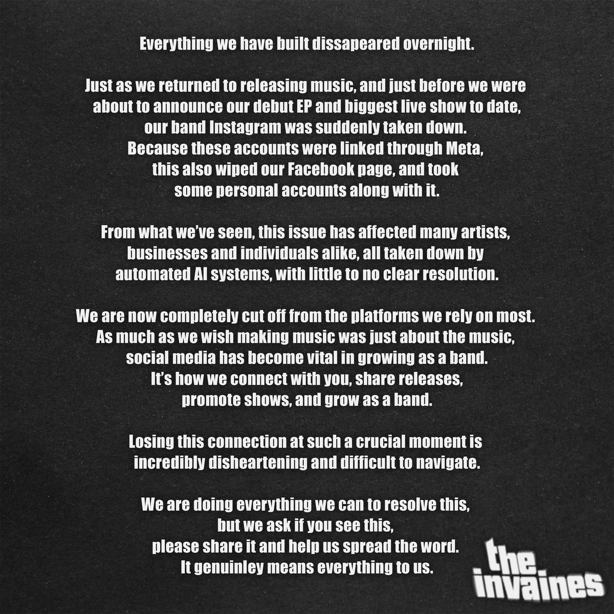 The Invaines tweet media