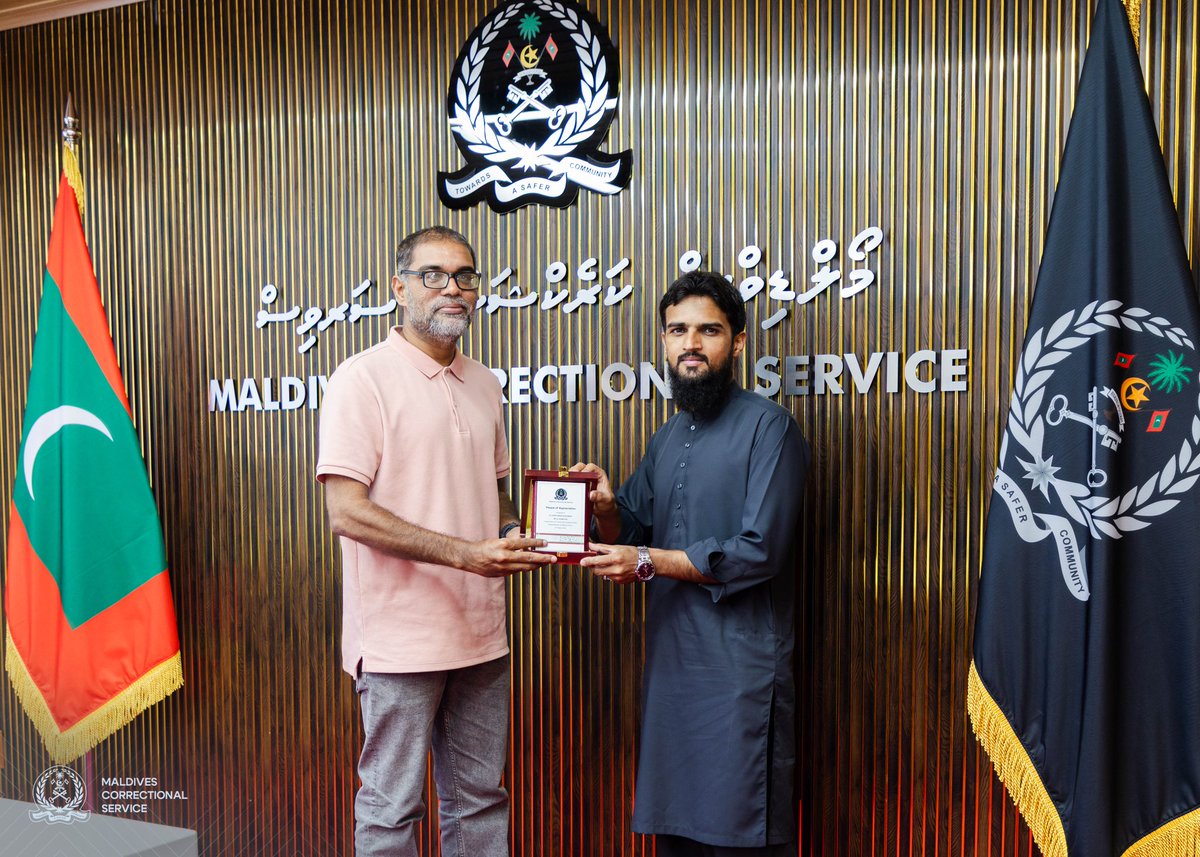 Maldives Correctional Service tweet media