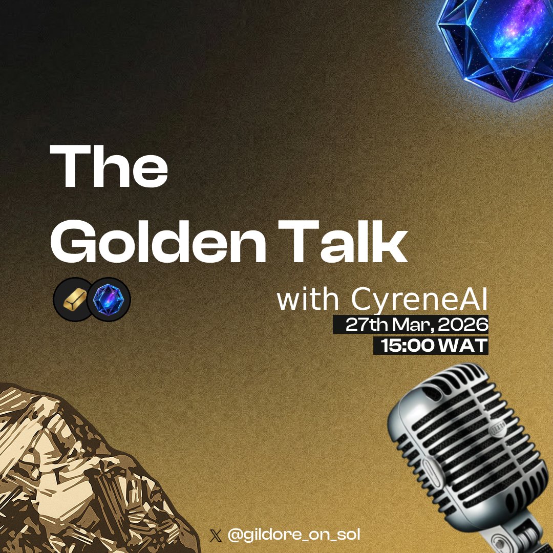 gildore_arena's tweet photo. we're up for another Fireside chat.
what's changed?
what's new?
what's the Plan?
Is Silver and Gold still worth it?

Find out today 15:00 WAT on our AMA with @CyreneAI https://t.co/RxFA8q58Ra