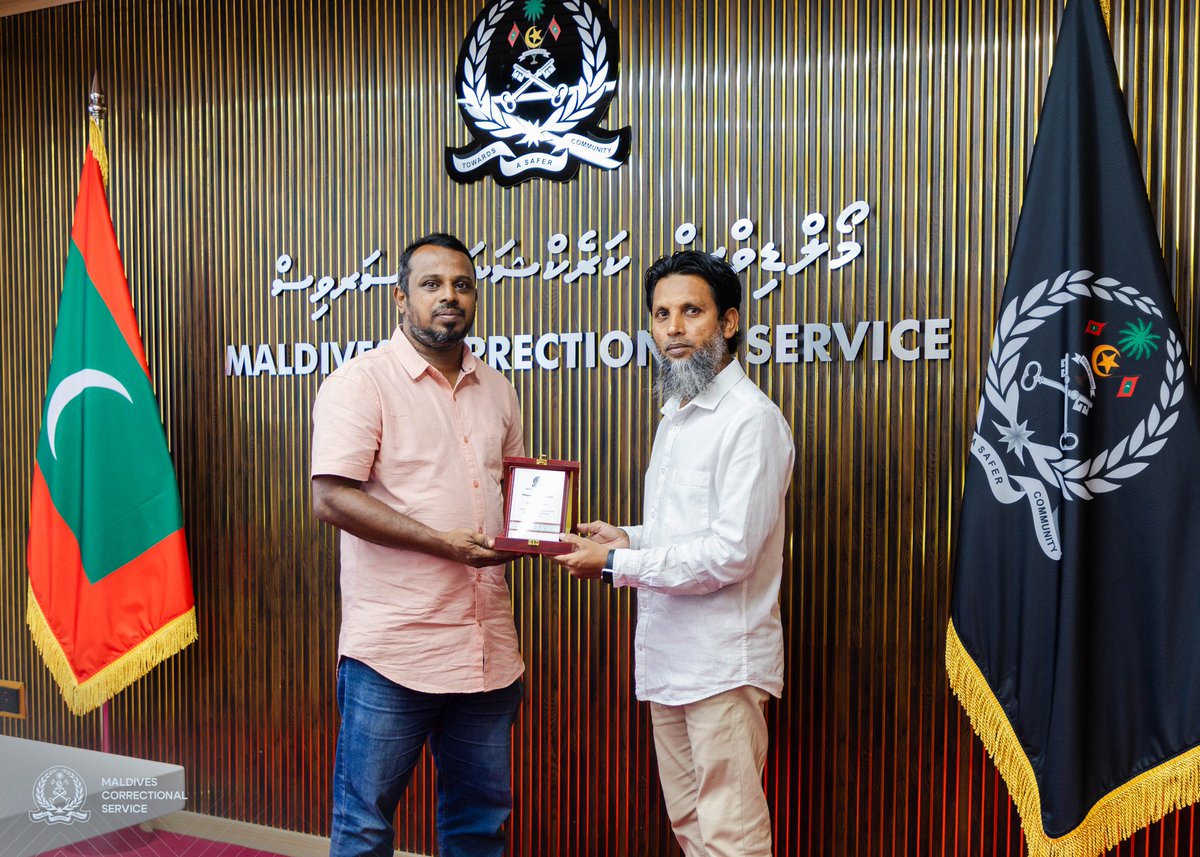 Maldives Correctional Service tweet media