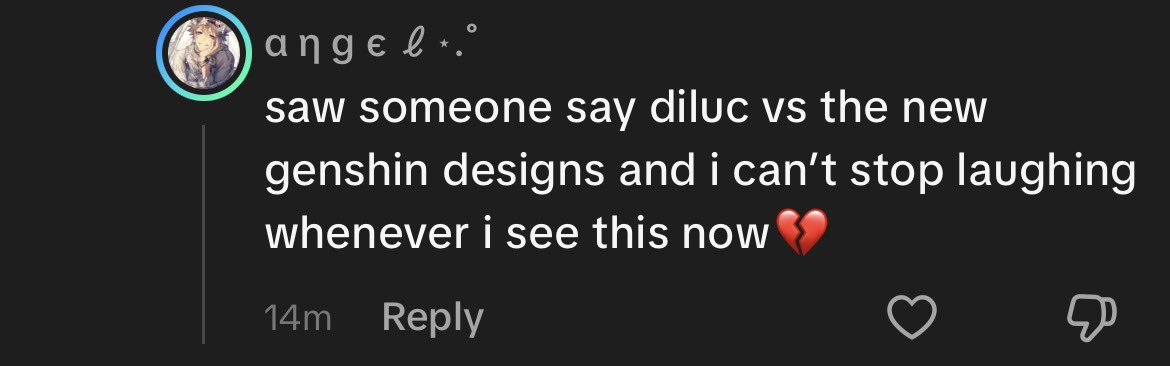 days since dilucs model got compared to tweet media