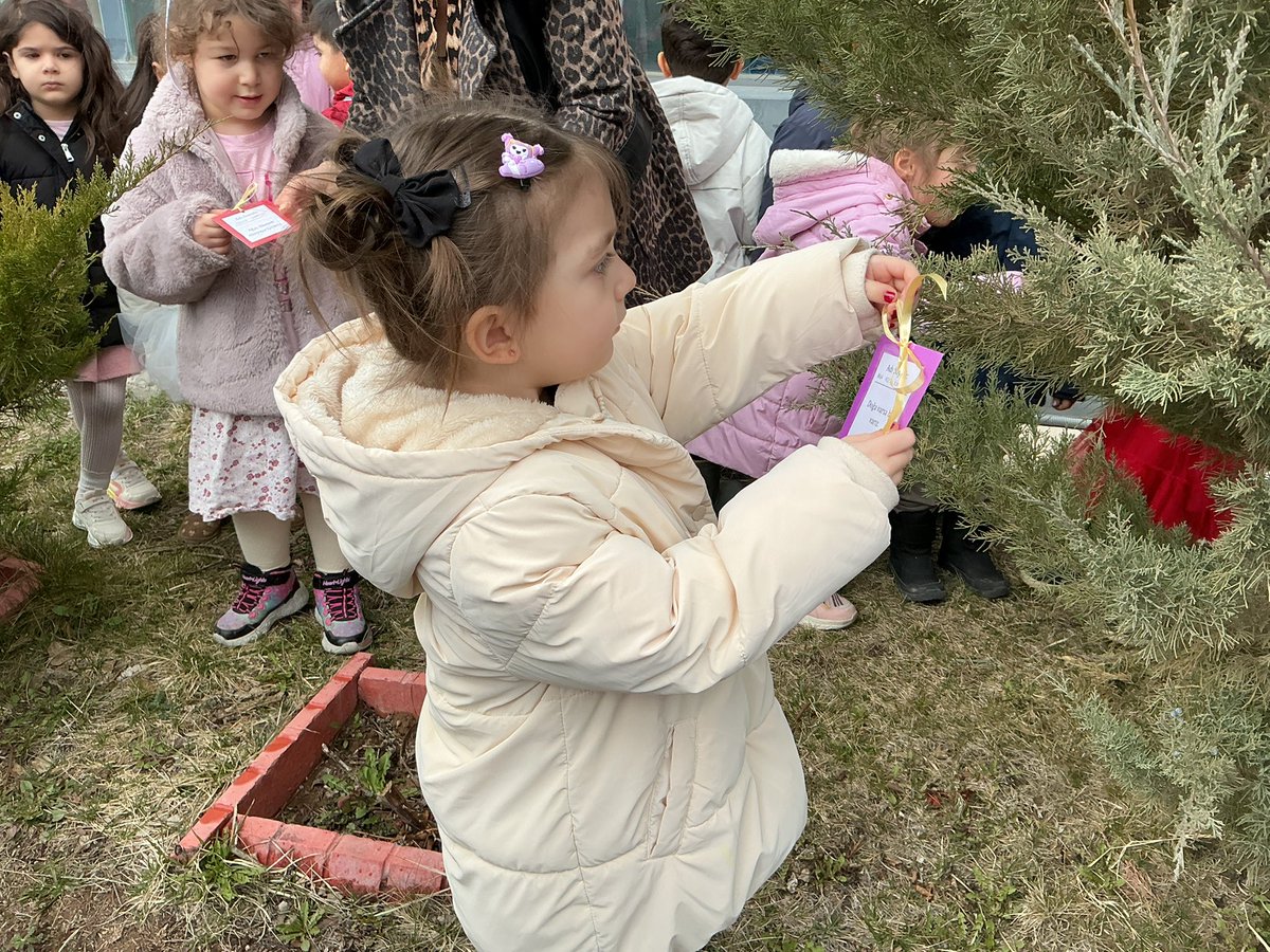 BahcesehirSivas's tweet photo. 🌲💚 Minik Kalplerden Büyük Mesajlar! 💚🌲
Orman Haftası kapsamında çocuklarımızla birlikte doğaya anlamlı bir dokunuş yaptık. Minik eller, büyük bir farkındalık için ağaçlara; ormanları korumaya dair birbirinden güzel sözler astı. 🌿 https://t.co/FYrcGShJa7