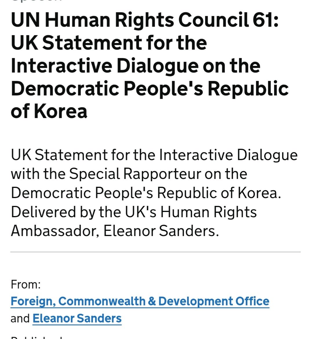 APPG North Korea tweet media