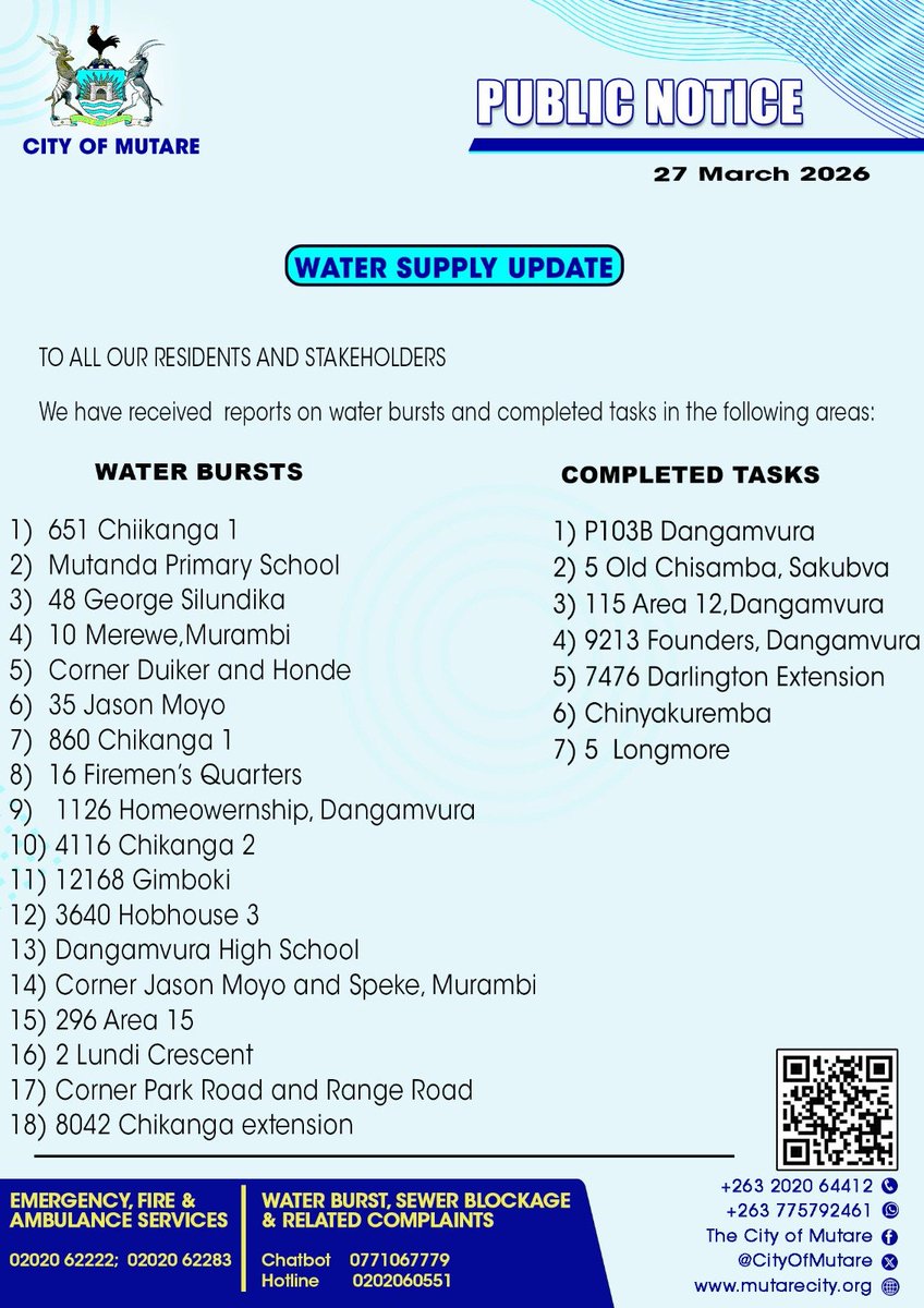 City Of Mutare tweet media