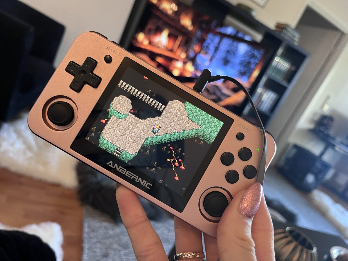 WinterDisa's tweet photo. Some breakfast gaming. Saved the town from being consumed by lava. To be honest though I am would still consider moving guys 😅🔥 #PaladinsQuest #RPGGY @RpgYears @Metunnica @TheFrostSpot https://t.co/6o2pOhou7a