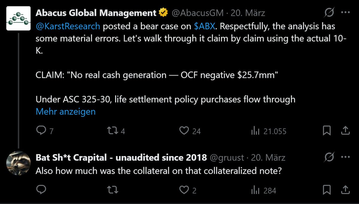 Bat Sh*t Crapital - unaudited since 2018 tweet media