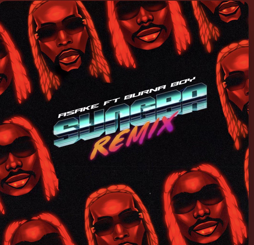 TurntableCharts's tweet photo. On this day in 2022, @asakemusik released “Sungba (Remix)” featuring @burnaboy 

The single peaked at No. 1 on the official singles chart in Nigeria— spent a total of ten weeks in the top ten of the chart

It has sold over 466,000 units since its release in Nigeria— making it eligible for a 4X Platinum @TCSNOfficial Award