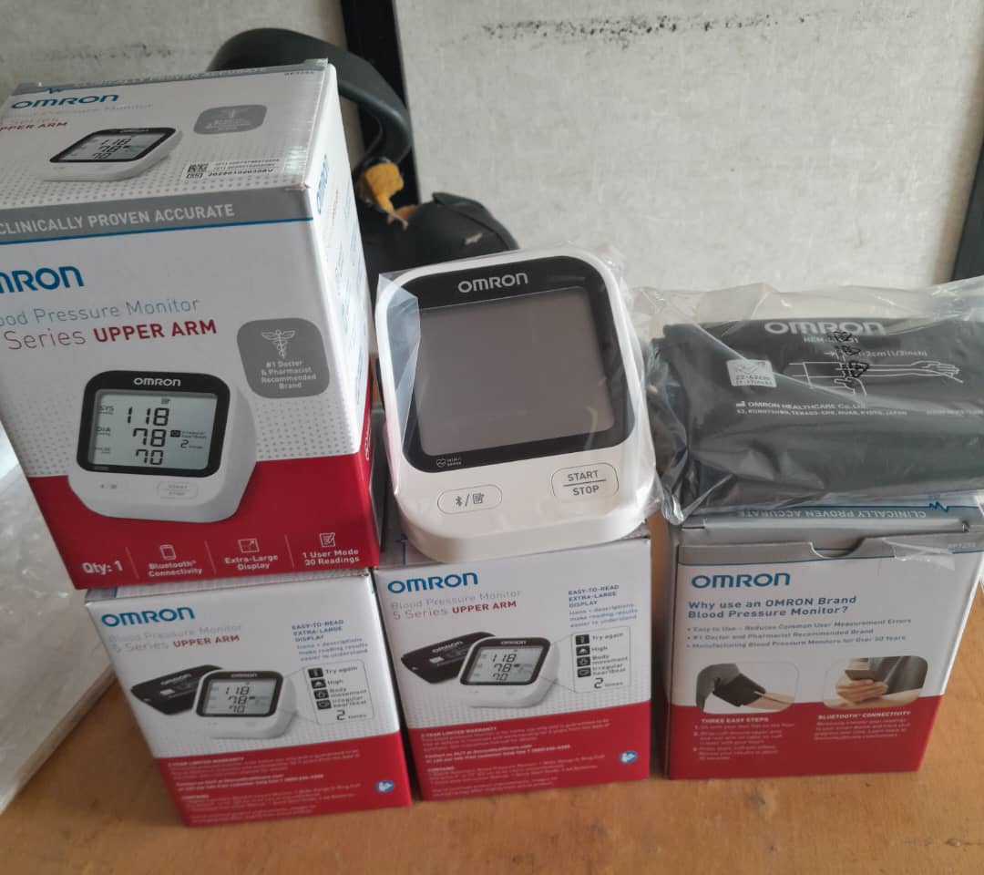 Cytobizstore's tweet photo. - _Item_: Omron BP Monitor 5 Series
- _Description_: Accurate blood pressure monitoring for home or clinical use.
- _Price_: ₦145,000
https://t.co/EupvhQJ9Mp
 08148656134
#MedicalEquipment #BPMachine #Omron https://t.co/Dgt18SPF72
