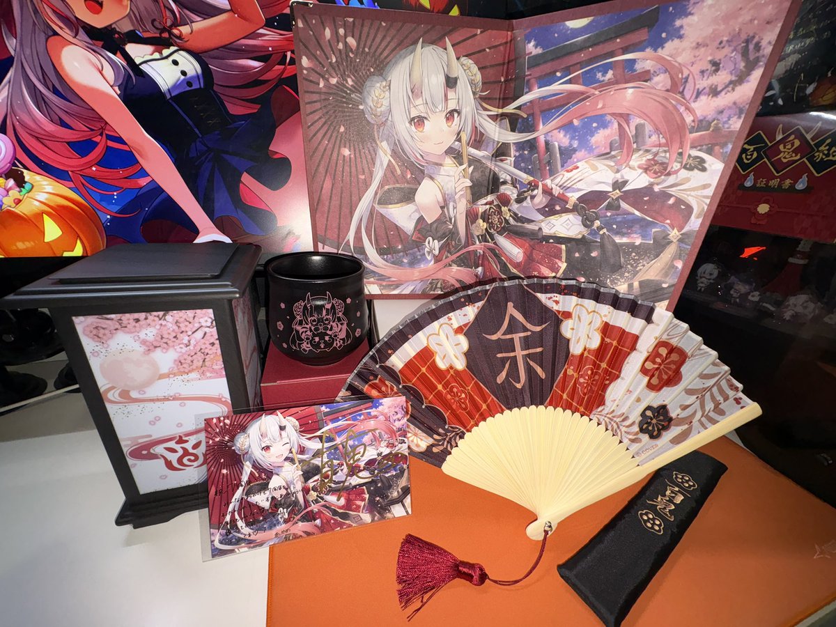 7周年記念グッズ来たああああああ
直筆サインゲット！！OuO
#百鬼あやめ