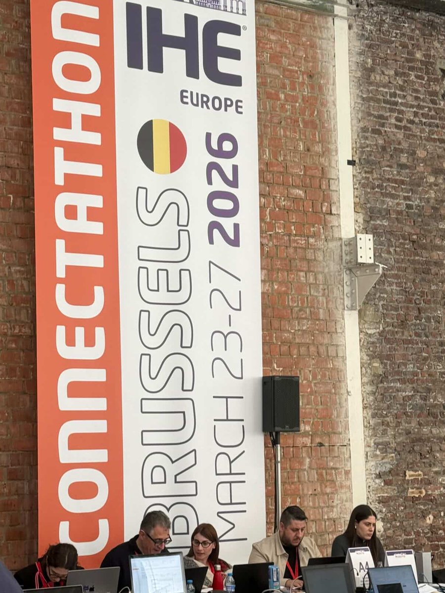 gnomonsa's tweet photo. Wrapping up #Connectathon2026 in Brussels! 🇪🇺
Great week testing 🔵eHealthPass &amp; EHDS BOX – making health data EHDS-ready and truly interoperable across Europe.
More soon 👉 https://t.co/6zSc92jjiZ https://t.co/qOvmpRoeUP
