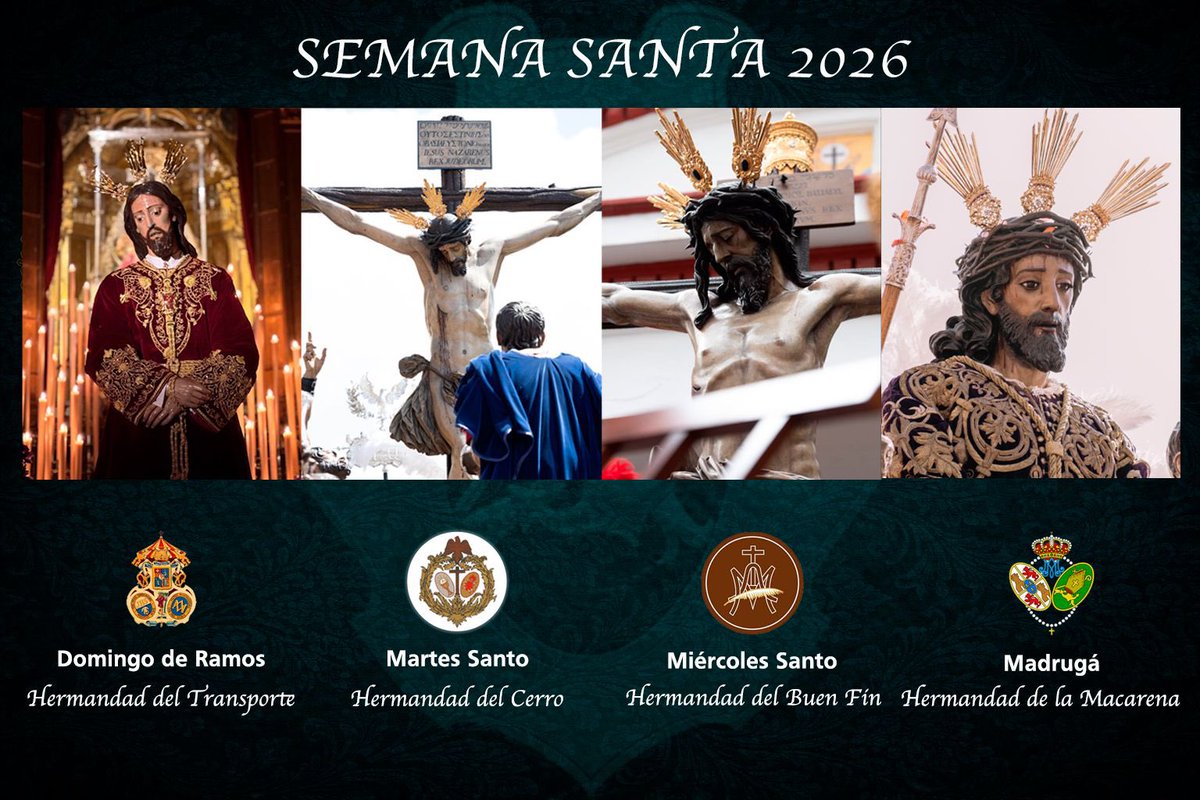 𝐒𝐄𝐌𝐀𝐍𝐀 𝐒𝐀𝐍𝐓𝐀 𝟐𝟎𝟐𝟔

#SonesMacarenos