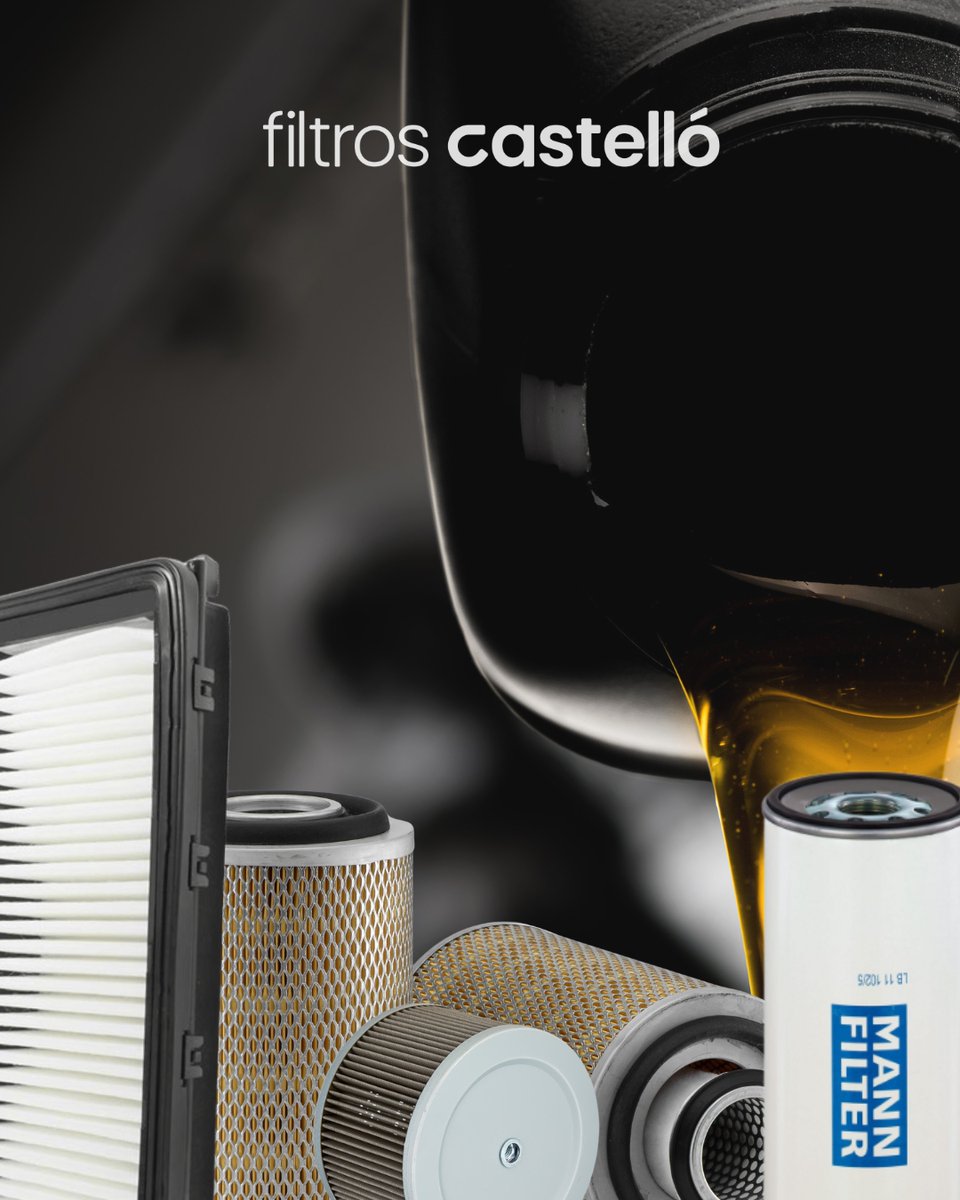 FiltrosCastello's tweet photo. A diario, subministramos filtros de gasoil, aceite o aire a empresas que tienen maquinaria @CaterpillarInc, @Liebherr, @JCBmachines ,@VolvoTrucks y muchos más.

¿Quieres saber si tenemos stock para tus máquinas?

📩  info@filtroscastello.com

#FiltrosCastelló #Aftermarket #B2B https://t.co/YskrsSVDYl