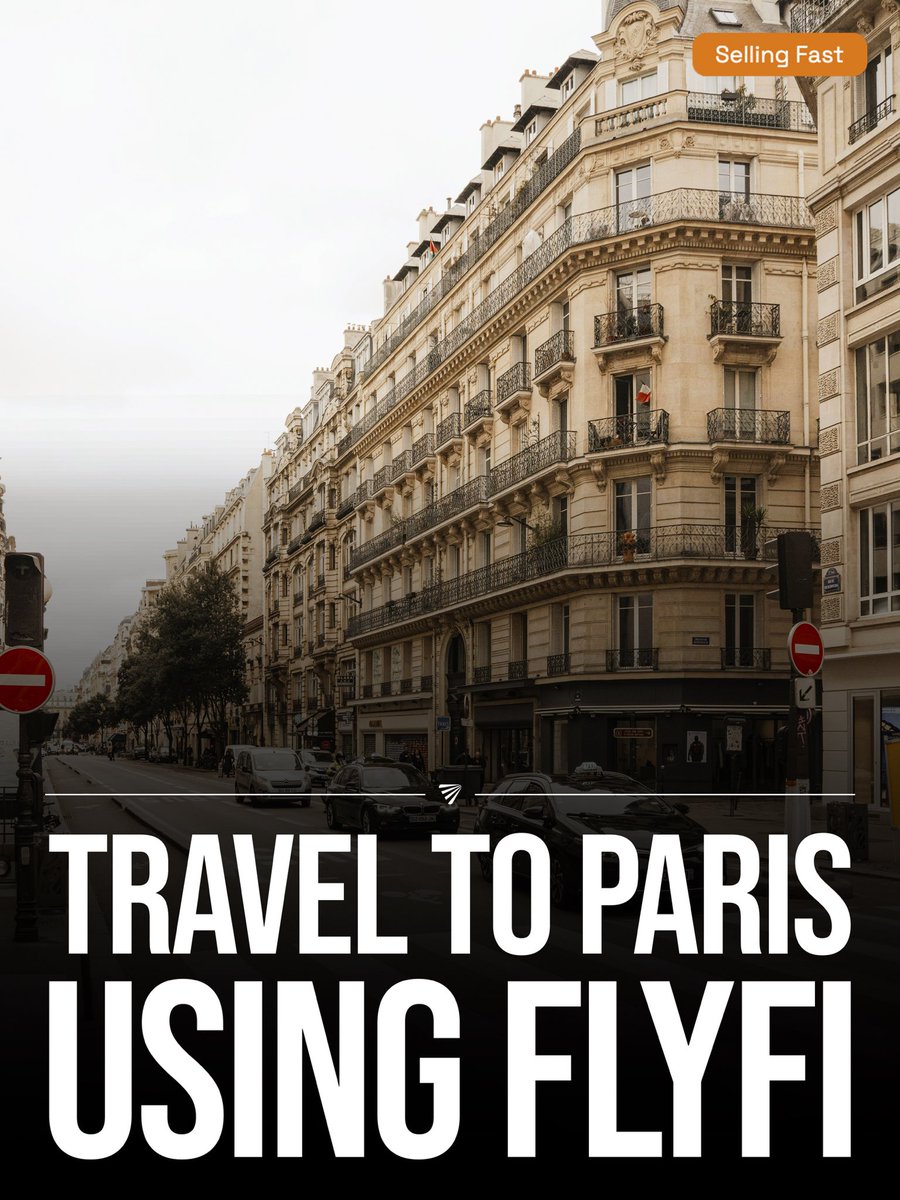 🇫🇷 Paris, France is one of our fastest-selling and top-selling destinations right now, and it’s easy to see why!

In Paris you find eternal elegance and romance at every turn - the City of Light continues to define art, fashion, and style for a new generation.

With Flyfi, you