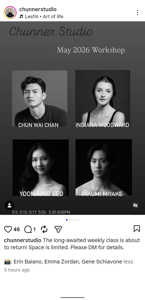 ballet dancer tweet media