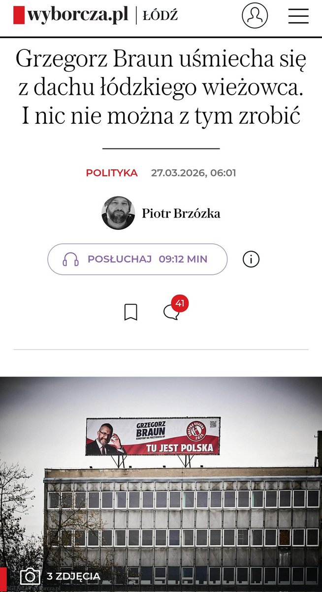 Żydowska gazeta dla Polaków ma ból ....