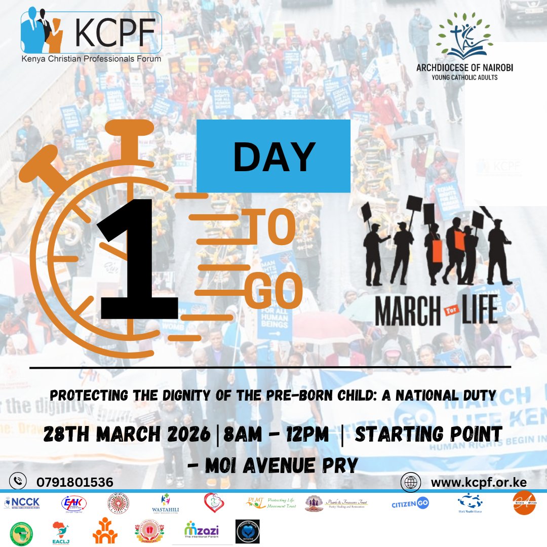 Kenya Christian Professionals' Forum (KCPF) tweet media