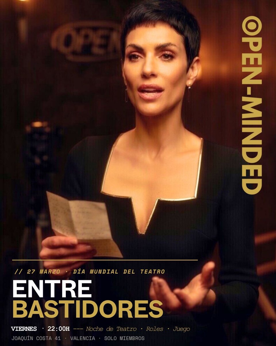 OPEN-MINDED 🗝️ Valencia | Lifestyle ENM tweet media