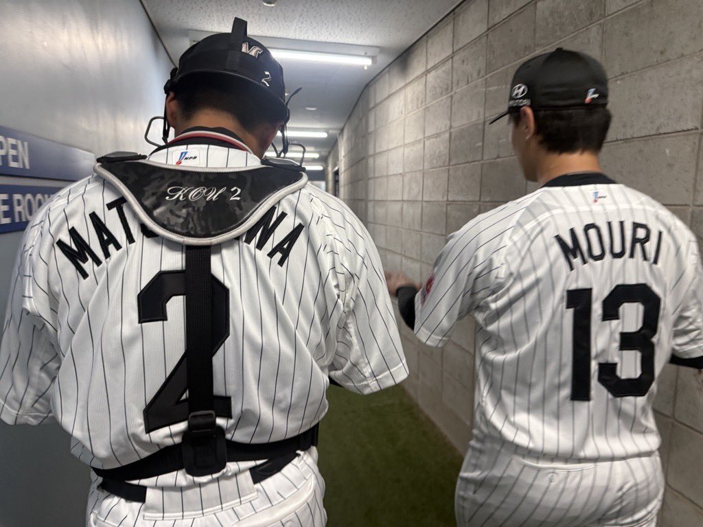いざ。 #chibalotte #広報 #松川虎生 #毛利海大