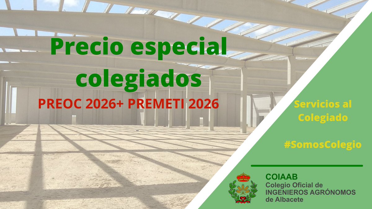 𝗖.𝗢. 𝗜𝗻𝗴. 𝗔𝗴𝗿ó𝗻𝗼𝗺𝗼𝘀 𝗔𝗹𝗯𝗮𝗰𝗲𝘁𝗲 tweet media