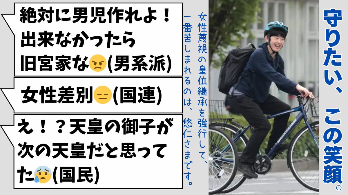 らがなひ@皇位継承関連画像はご自由にお使いください tweet media