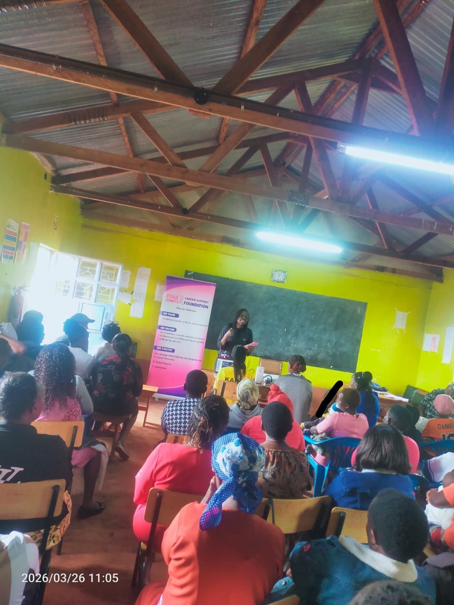 pinkheartcancer's tweet photo. At Seed of Hope College in Karìti Murang’a County, the MWANGA Project engaged over 200 youth and parents on breast cancer.Covering risk factors, prevention, symptoms and self-breast exams. Knowledge today, healthier futures tomorrow.

#BreastCancerAwareness
#MWANGAProject https://t.co/jxjnqxaJQi