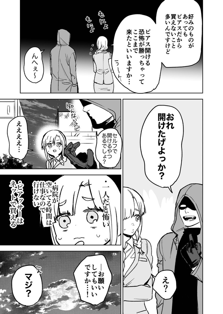 (2/2)ピアス編 