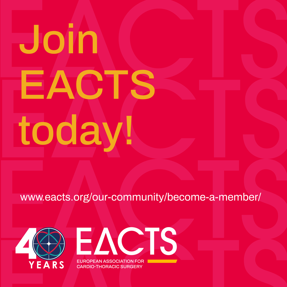 EACTS tweet media