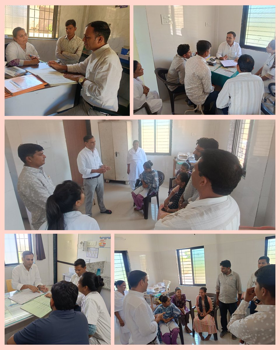 આજરોજ ભરૂચ જિલ્લાના નેત્રંગ તાલુકામાં પ્રા.આ.કેન્દ્ર ખરેઠાના વિવિધ આયુષ્માન આરોગ્ય મંદિર ખાતે DIECO ,THS શ્રી MPHS શ્રી દ્વારા વિઝીટ કરી સોસીયલ મીડિયા IEC વિશે ચર્ચા કરી. તેમજ રજીસ્ટરની ચકાસણી કરી જરૂરી સૂચન આપીયા. <a href="/DDOBHARUCH1/">DISTRICT PANCHAYAT BHARUCH</a> <a href="/CollectorBharch/">Collector & DM Bharuch</a> <a href="/HealthDeptGuj/">Health Department Gujarat</a> <a href="/prafulpbjp/">Praful Pansheriya</a> <a href="/CMOGuj/">CMO Gujarat</a>