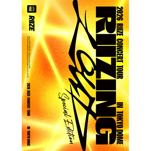 RIIZE】 初の東京ドーム公演『2026 RIIZE CONCERT TOUR [RIIZING LOUD