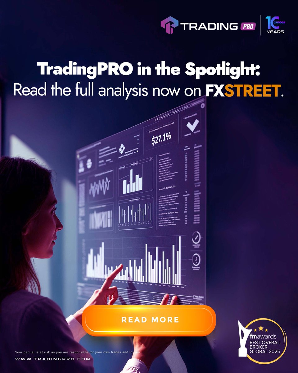 TradingPRO earns the #1 spot on FXStreet. ⚡🏛️

The industry rating is in and TradingPRO is officially the top choice for low-spread trading in 2025. 

Read why we are in the spotlight: tradingpromarketing.com/RecognizedbyIn…

#TradingPRO #FXStreet #BestSpreads #TradingTips
