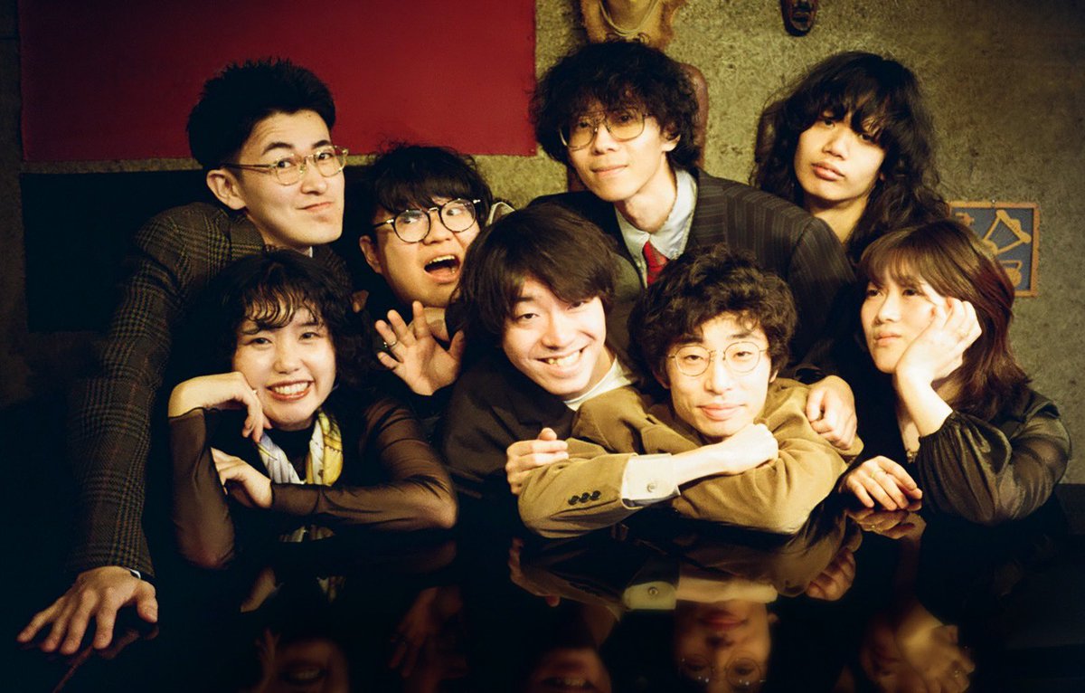 abucon_jp's tweet photo. ✴︎New Artist Photo✴︎

📷Photo by 内藤尚敏

Abucon

浅野卓人(gt)
砂月(vo)
主枝涼(sax)
金澤緋彩(tp)
小板橋弦太(key) 
阿部旭(b)
酒井颯太(ds)
木村亮太(per) 
内藤尚敏(art work)

Special Thanks
JAMUSICA https://t.co/oTrbLvl45t