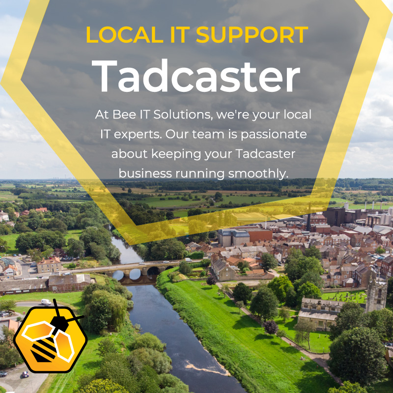 Ditch the IT headaches! 🐝 Based nearby in Morley, Bee IT Solutions offers Tadcaster businesses fast, local, hands-on support that nationals can't match.

Get your free quote: beeitsolutions.co.uk/it-support-tad…

#Tadcaster #ITSupport #Leeds