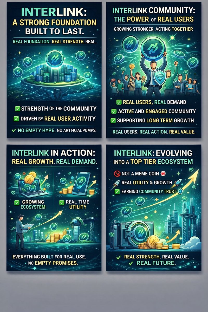 RamuluG7's tweet photo. Price fluctuations are normal in any open market. What matters is long-term value. If InterLink continues building real utility, price will follow organically. Patience is key. 📈
#InterLink #ITLG #ITL https://t.co/LWXz9Cwjvz