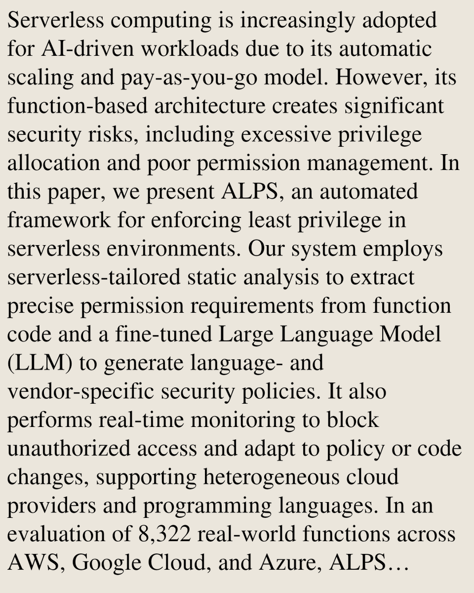 Cryptography and Security arXiv tweet media
