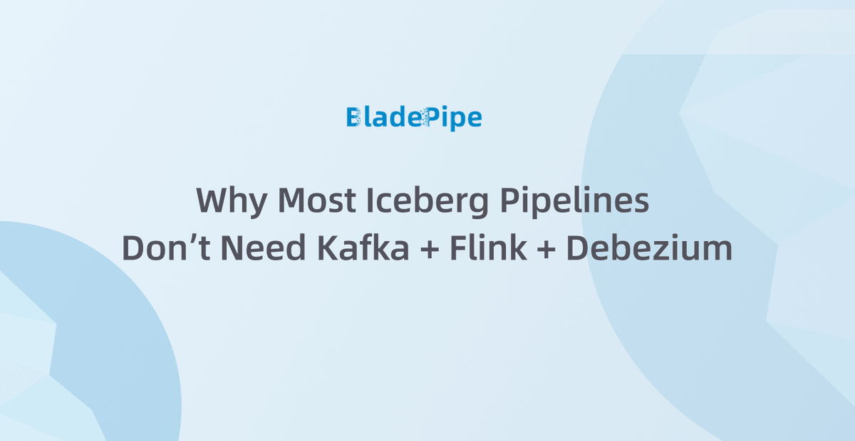 BladePipe tweet media