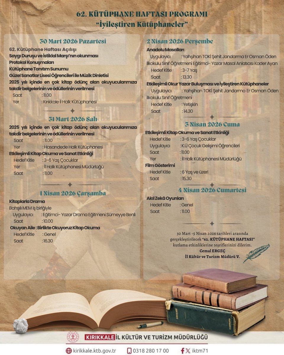 Kırıkkale İl Kültür ve Turizm Müdürlüğü tweet media