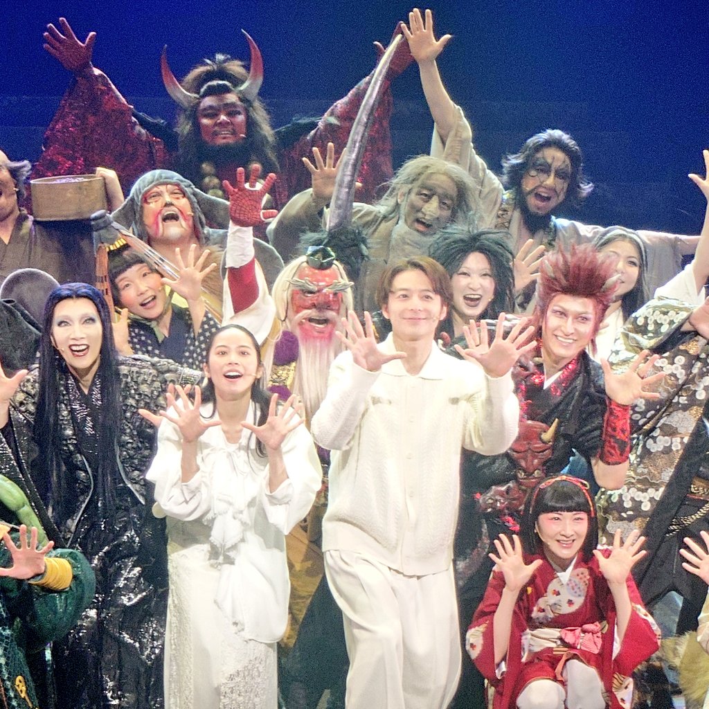 日頃から御世話になってるワタナベエンターテインメントさん主催のミュージカル『どろんぱ』のご案内を頂き、本日鑑賞してきました👀稽古を重ねたであろう魂や技が後半になるにつれて滲み出て素敵なカンパニーだなぁと思いました！
千穐楽まで頑張ってください！
#どろんぱ