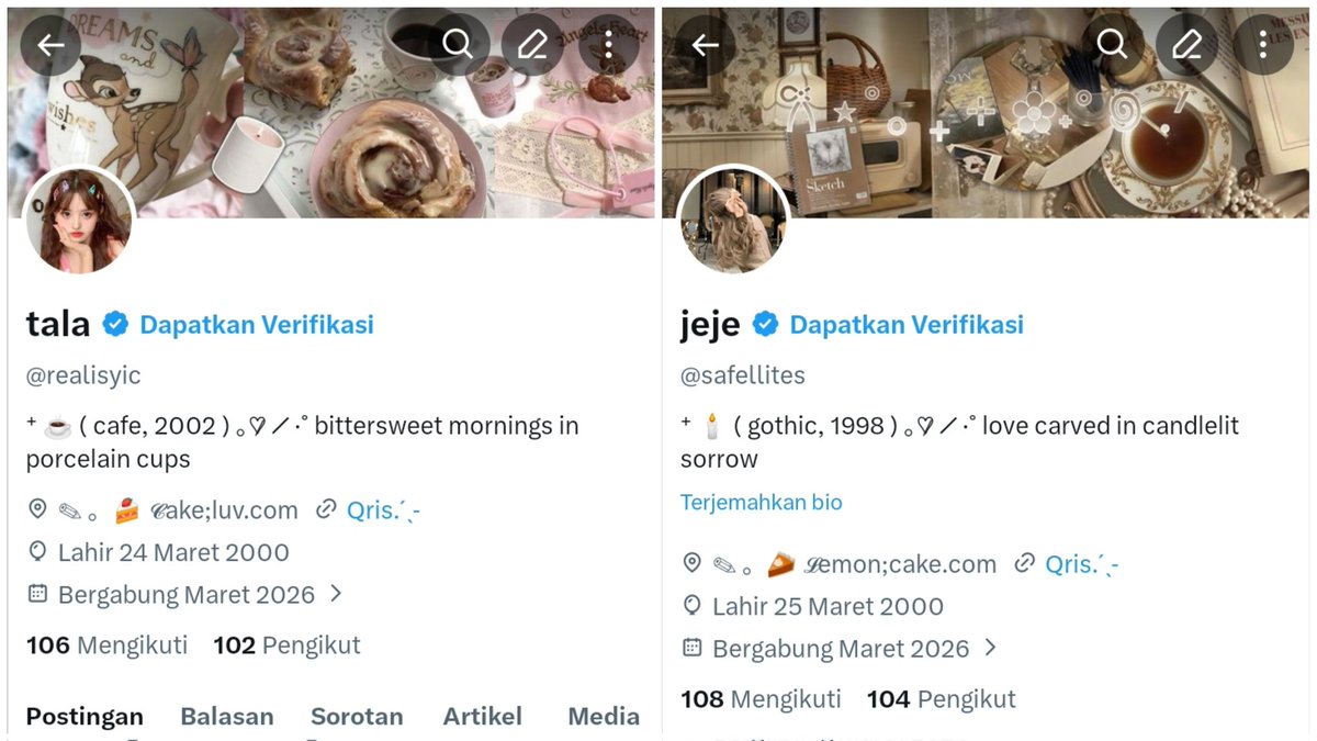 ๐๐ก๐๐ง๐ โข jual akun tweet media
