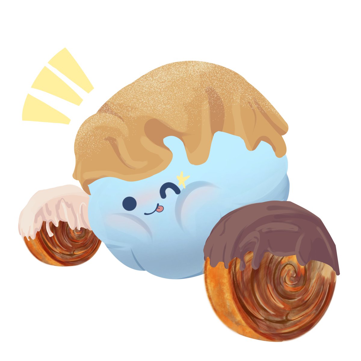 shigakarata's tweet photo. @kobokanaeru #MyCilusKnightDesign
Cilus cromboloni 😋 https://t.co/GxvKVQMuCL