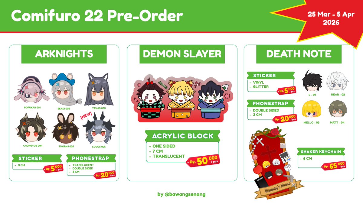 StefanusHendy | OPEN PO CF22 BAWANGSENANG 📗 tweet media