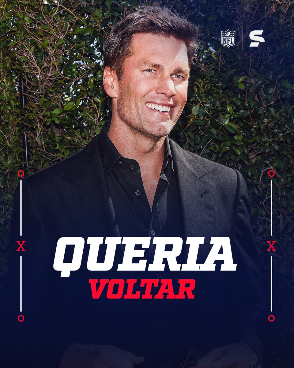 sportv's tweet image. 🏈👀 O GOAT PENSOU EM VOLTAR!

O multicampeão da NFL, Tom Brady, revelou que considerou retornar à NFL, mas não encontrou apoio da liga para seguir com a ideia.

E aí, torcedor de New England Patriots e Tampa Bay Buccaneers… bateu a saudade? 🥲🔥

#NFLNoSportv #TomBrady