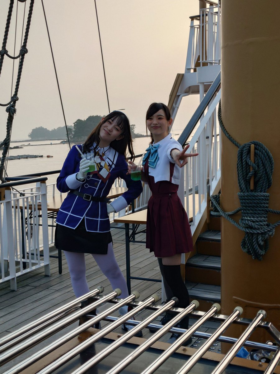 kuuki1111's tweet photo. 個人的クルーズ内遊撃隊ベストショット
#艦娘遊撃隊 
#佐世保遠征 https://t.co/O4OnljtxQw