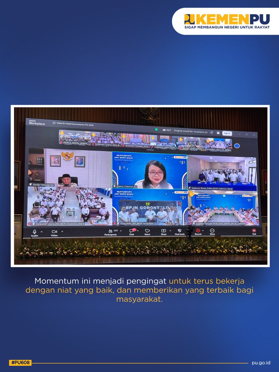 Kementerian PU tweet media