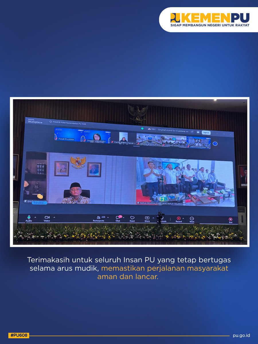 Kementerian PU tweet media
