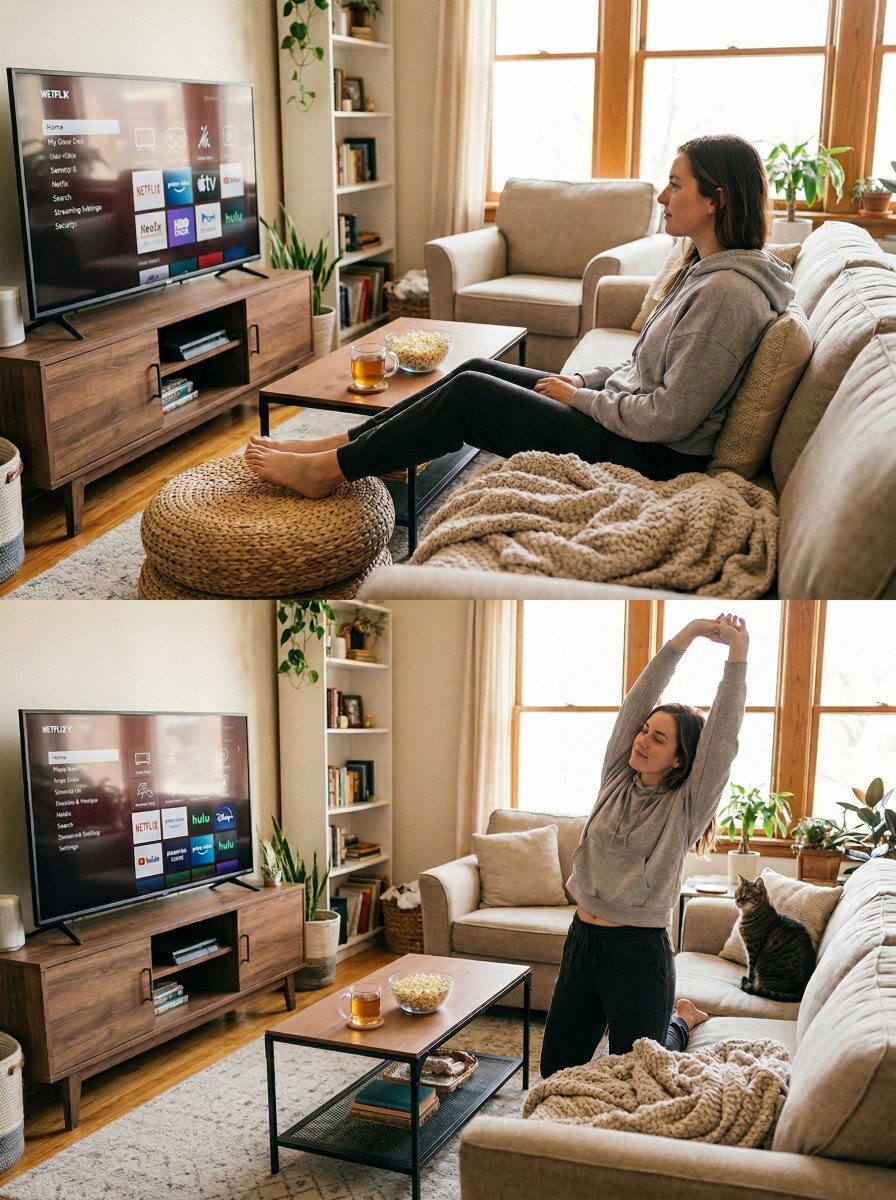 wearespine's tweet photo. Weekend binge watching?
Don’t forget to sit right and take stretch breaks.
Comfort shouldn’t cost your spine.
#WeAreSpine #PostureCheck #HealthyHabits https://t.co/5VEdaAy7a8