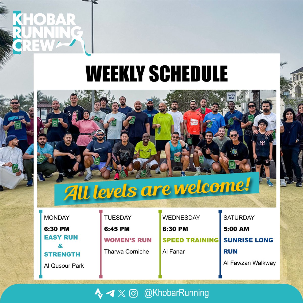 Khobar Running Crew tweet media