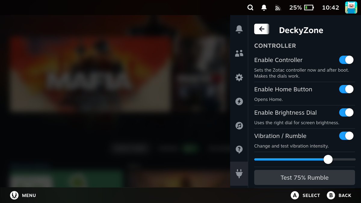DeckFilter's tweet photo. Guess I am almost ready for v0.1.0 release? 😱
#ZotacGamingZone #ZotacZone #SteamOS #DeckyLoader https://t.co/UvzOWRTWWg