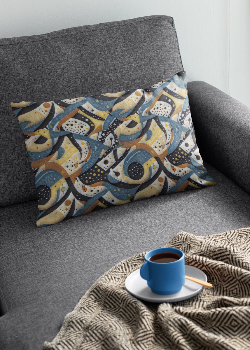 habatour20's tweet photo. Add a pop of artistic energy to your space with this decorative #throwpillow. The bold mix of #geometricshapes, flowing lines, and #textureddots creates a visually dynamic and stylish accent for any room.
Available at : https://t.co/e3SNnWhkLu
#abstractgeometricshapes #pillowcase https://t.co/lYOlsb4VqK